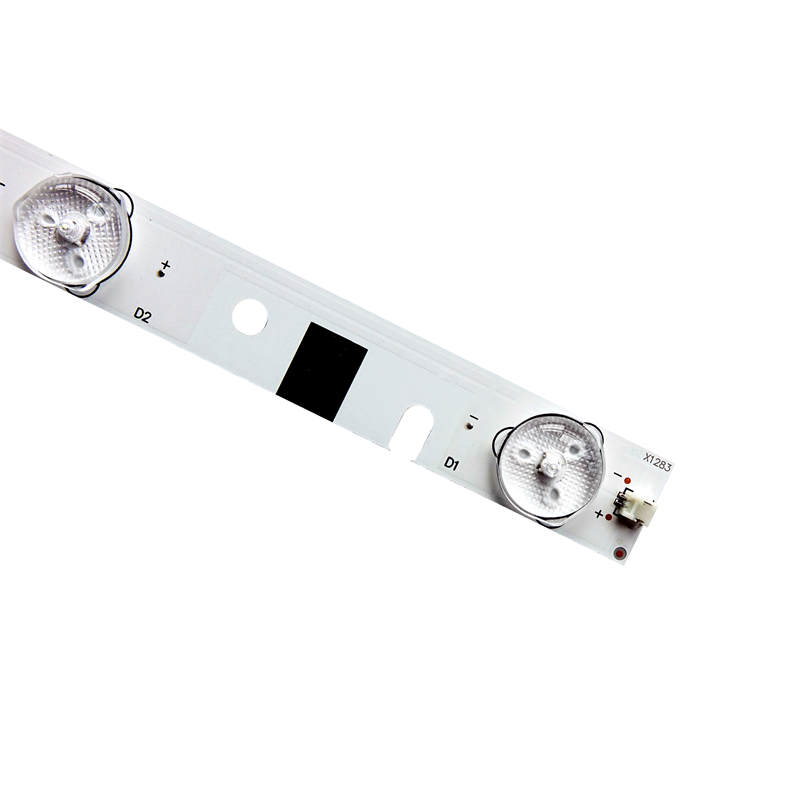 LED TV Backlight strips ZDCX43D12-ZC14F-02 HL-00430A28-1201S-01 A4 for 43 inches TV 12led 3V 4pcs/set