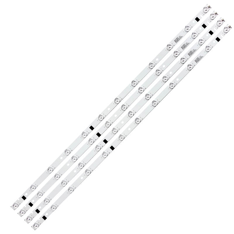 LED TV Backlight strips ZDCX43D12-ZC14F-02 HL-00430A28-1201S-01 A4 for 43 inches TV 12led 3V 4pcs/set