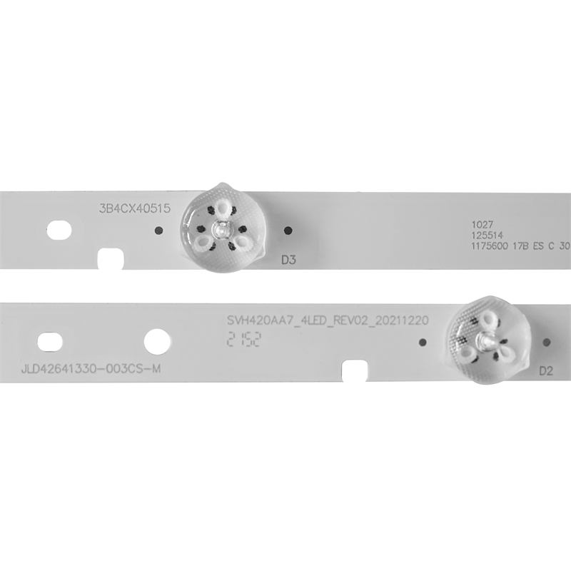 LCD TV LED Light Strip SVH420AA7-4LED-REV JLD42641330003CS-M for Hisense 4led 3V 7pcs/set TV LED LIGHT strip