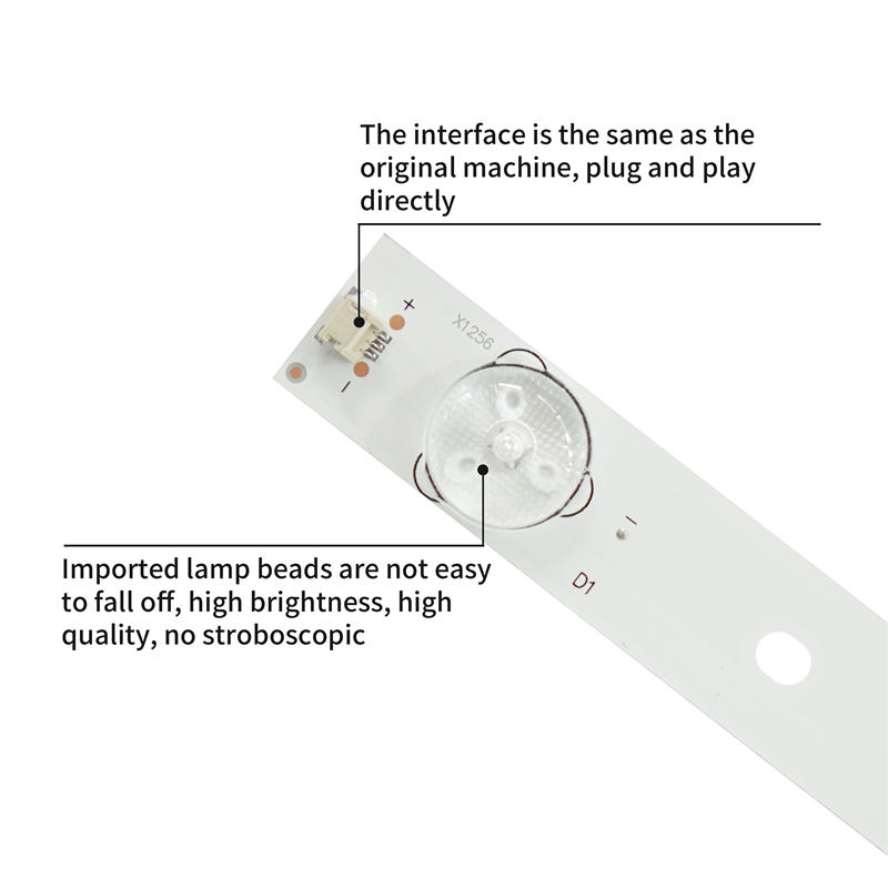 TV LED Backlight Strip Hisense-32-HD315DH-E81 for Hisense LED32K1800 LED32K220 LED32K198 3pcs/set