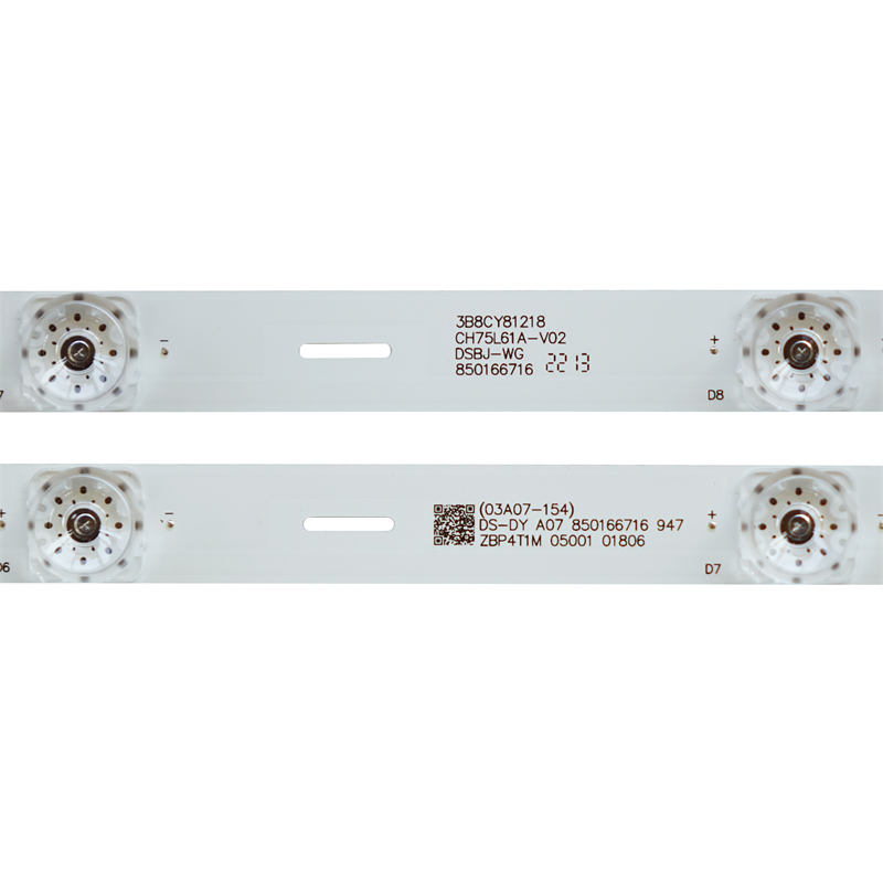TV LED Backlight Strip for Changhong 75D3P 75Q5N Led Light Bars CH75L61A-V02 DSBJ-WG 850166716 8led 3V 16pieces/set