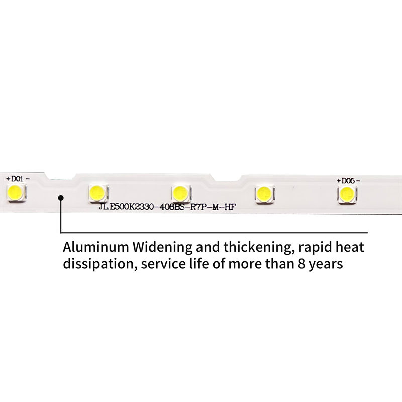 LED TV Backlight strips AOT_50_NU7300_2X38_3030C JL.E500K2330-408AS-R7P-M-HF for UA50NU7090 UA50NU7100 UE50NU7400 UE50NU7092