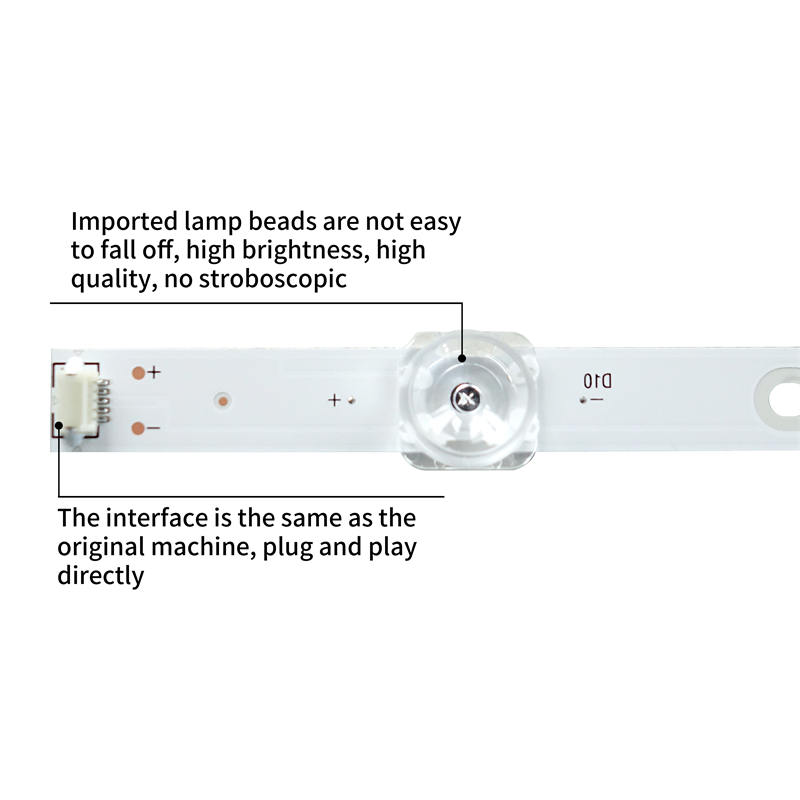 Replacement Led Light Kit LCD Led Backlight Strip HK55D10-ZC29AG-04 303HK550054 TV Backlight Led Sanyo Led Light Bar