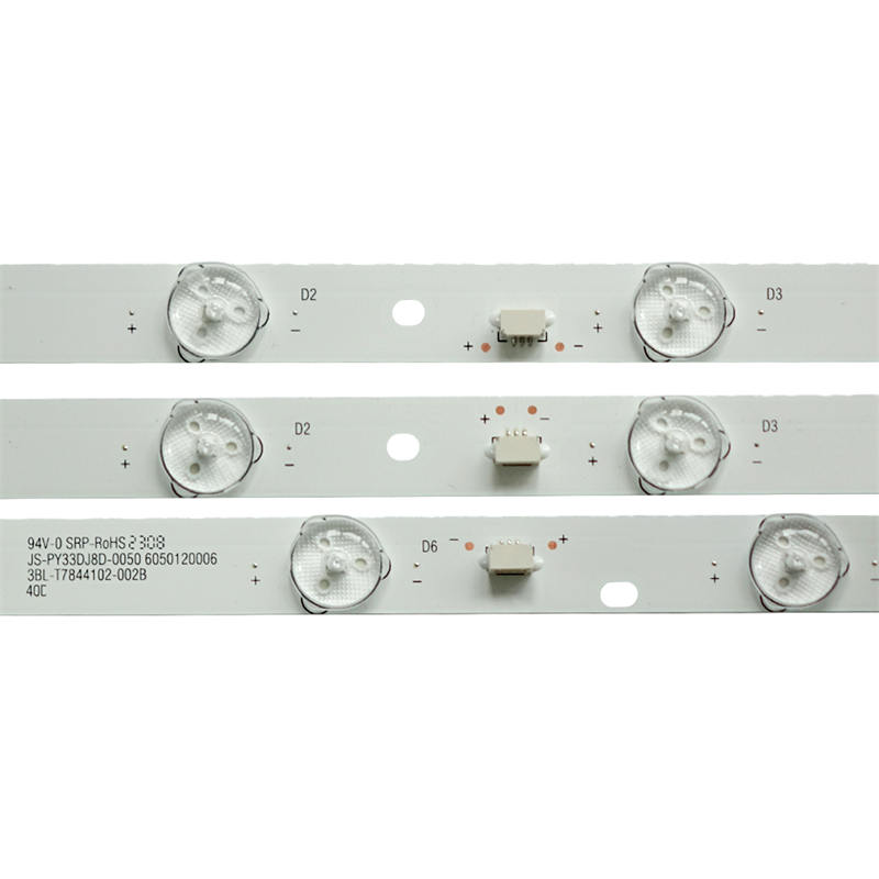 LED Backlight Strip JS-PY33DJ8D-0050 6050120006 3BL-T7844102-002B Led TV Backlight Tester Sanyo Sun Led Light Strip