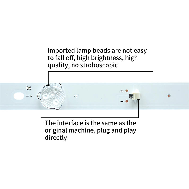 TV Backlight Strip JL.D49091330-114BS-M JL.D49091330-114BS-M TV LED Strip Lights Led Bar for Sanyo 49CE1830D3 955MM 4PCS/SET
