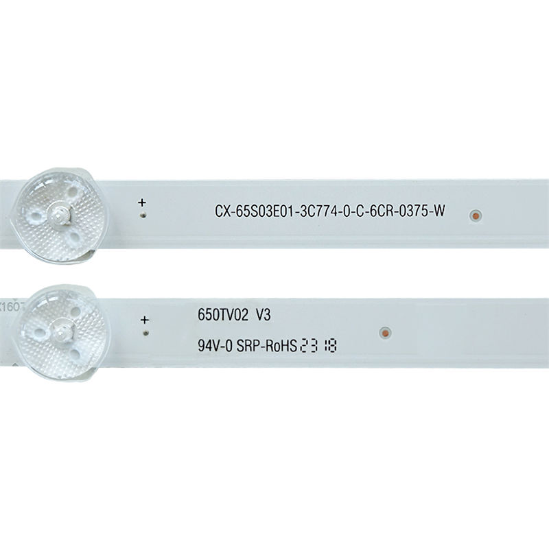 TV Backlight Strip CX-65S03E01-3C774-0-C-6CR-0375-W for SONY KDL-65W850C 8LED 3V