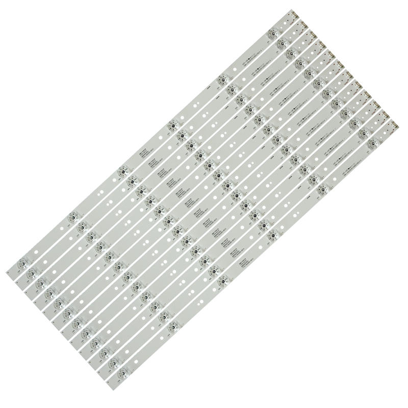 TV LED Backlight Strip CRH-A55353512065C1REV1.0 I 7710-555000-D070 Backlight Bar for Panasonic TH-55DX680C 55DX500C 12pieces/set 6LED