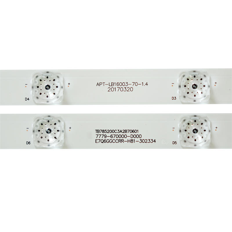 TV LED Backlight APT-LB16003-70-1.4 for Panasonic TH-70DX600C TH-70DX880C 18pieces/set 10LED 3V