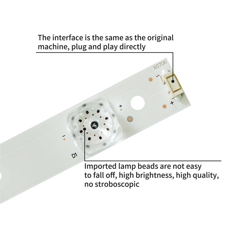 TV LED Backlight APT-LB16003-70-1.4 for Panasonic TH-70DX600C TH-70DX880C 18pieces/set 10LED 3V