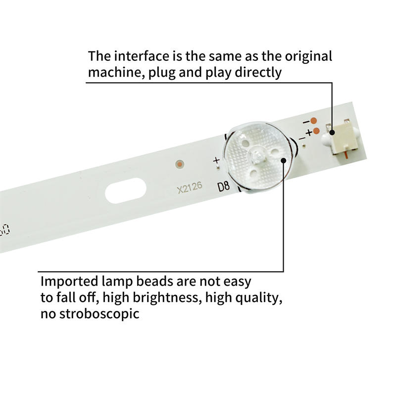 TV LED Backlight IC-D-HWBJ40D660 9R94 E9R949R947ASD80BB007BESOi534 for Panasonic  TH-40D400H ES500B 40FS503B 3pieces/set