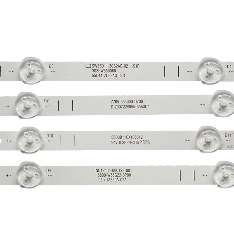 TV LED Backlight SW55D11-ZC62AG-02 11S1P 5800-55G22-0P00 55D11-ZC62AG-04D 303SW550060 NO12404-000123-001 05+1A350A-02A for PanasonicTH-55HX560C 55G16
