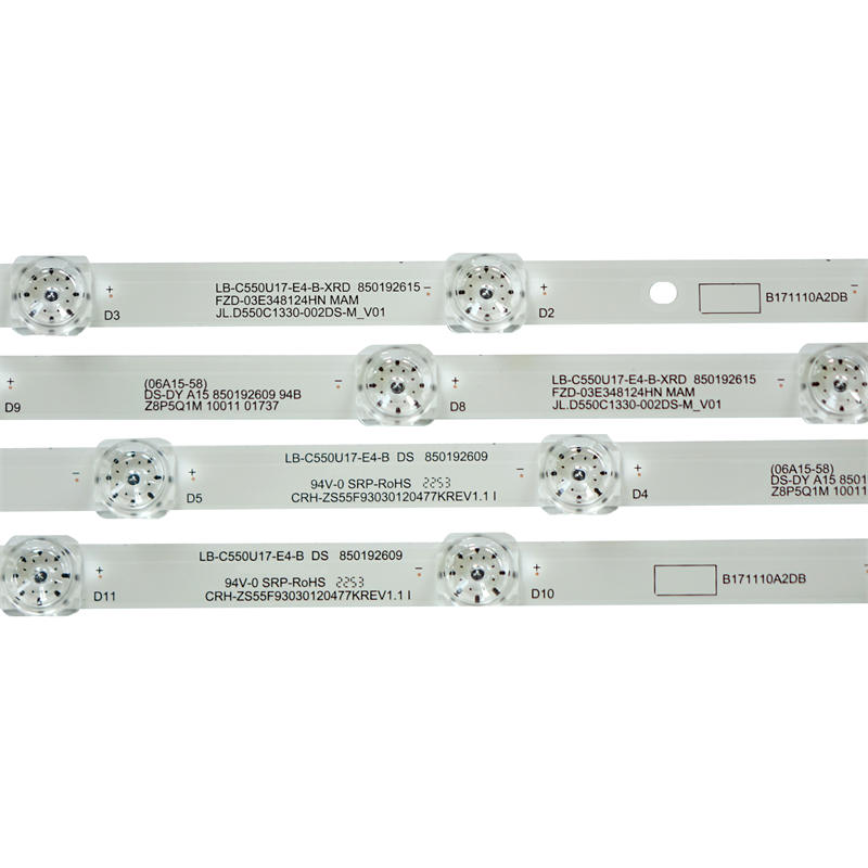 Backlight Led TV CRH-ZS55F93030120477KREV1.1 JL.D550C1330-002DS-M_V01Led Star Light for SANYO55CE850H5 4pairs/set