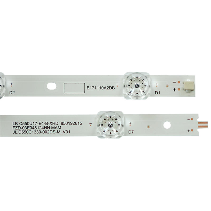 Backlight Led TV CRH-ZS55F93030120477KREV1.1 JL.D550C1330-002DS-M_V01Led Star Light for SANYO55CE850H5 4pairs/set