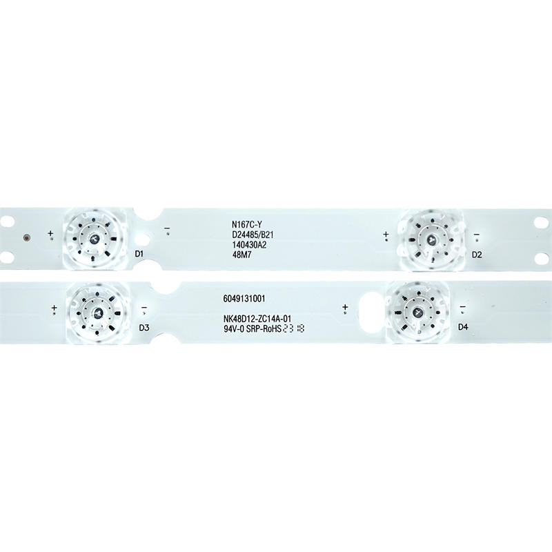 Led TV Backlight Tester HK48D12-ZC14A-01 6049131001 LED Backlight Strip for SANYO 48ce5110 LED Led Light Strings 12pcs=1set