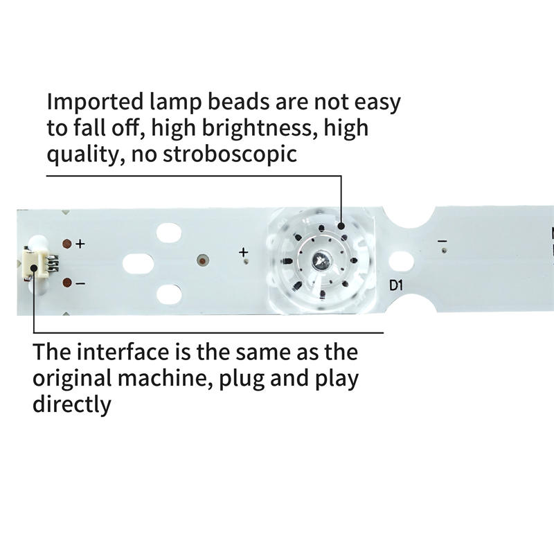 Led TV Backlight Tester HK48D12-ZC14A-01 6049131001 LED Backlight Strip for SANYO 48ce5110 LED Led Light Strings 12pcs=1set