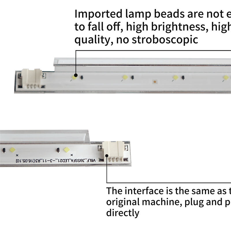 LED TV Backlight strips V6LF-395SFA-LED21_-3-11_R3[16.05.10] for UA40K5300AJXXZ 2pieces/set 21LED 3V
