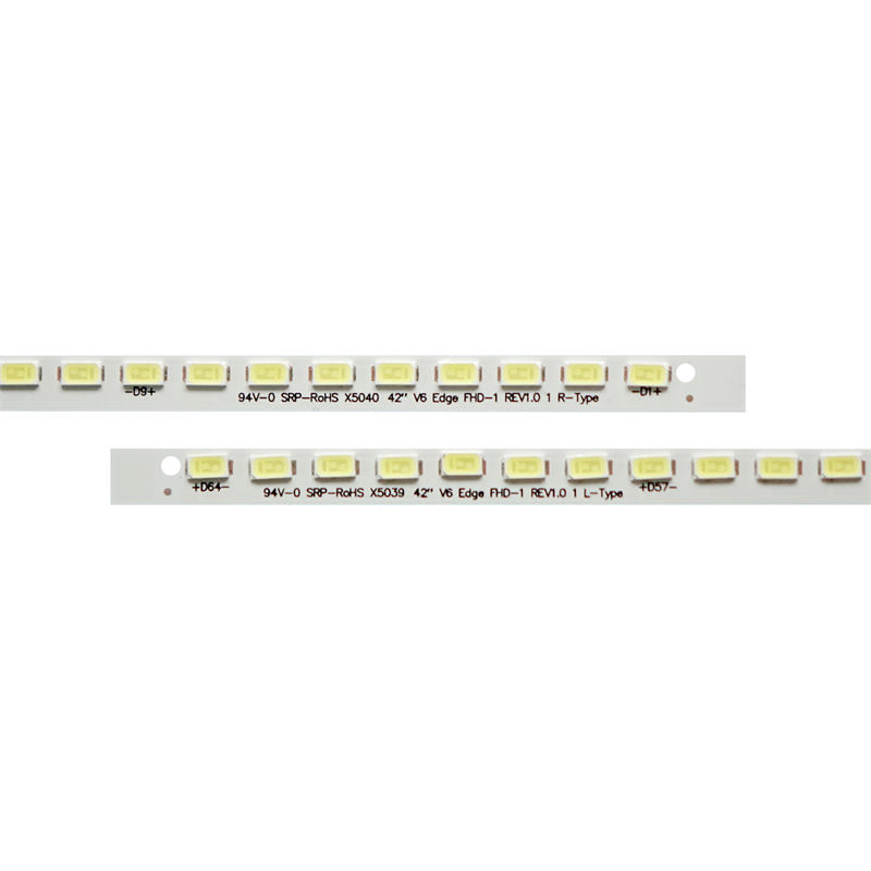 LED TV Backlight strips 42 V6 Edge FHD-1 REV1.0 L/R-Type for 42E70RG 42E72RA LE42Z300R3D LE42H300ND