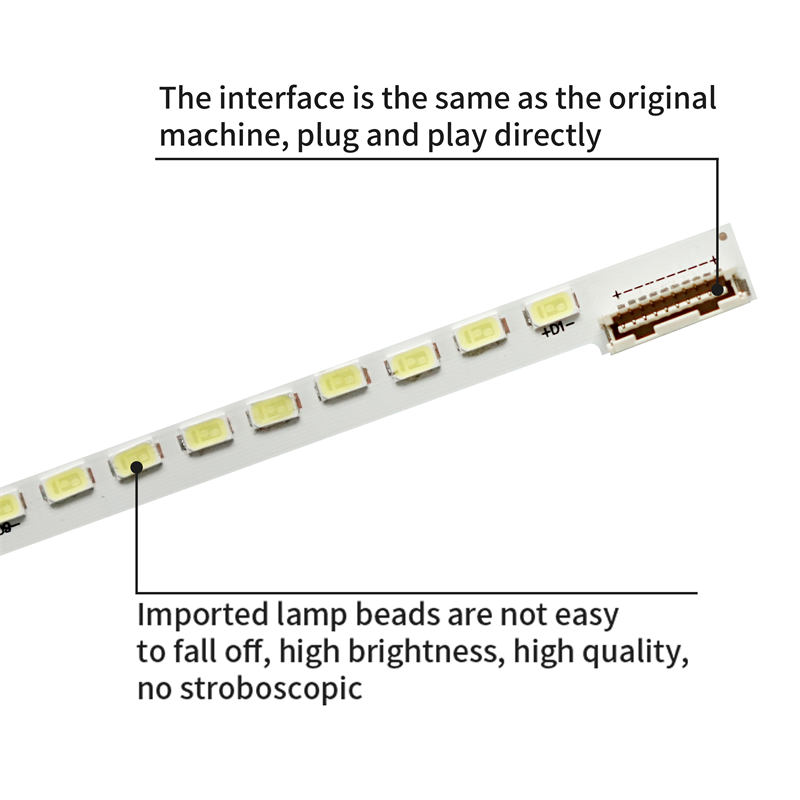LED TV Backlight strips 42 V6 Edge FHD-1 REV1.0 L/R-Type for 42E70RG 42E72RA LE42Z300R3D LE42H300ND