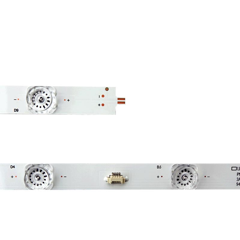 TV LED backlight strip LED65D9-03(C) LED65D9-04(C) PN:30365009215 for Haier Sanyo 9LED 3V