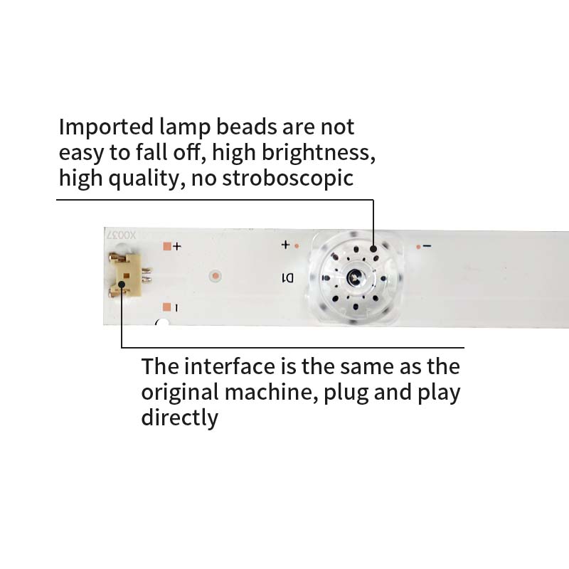 LED TV Backlight strips LED65D09-ZC14AG-01 9S1P 30365009207/215 for 65CE3211D 65Y3 G65C G65Y F65Y 65U1