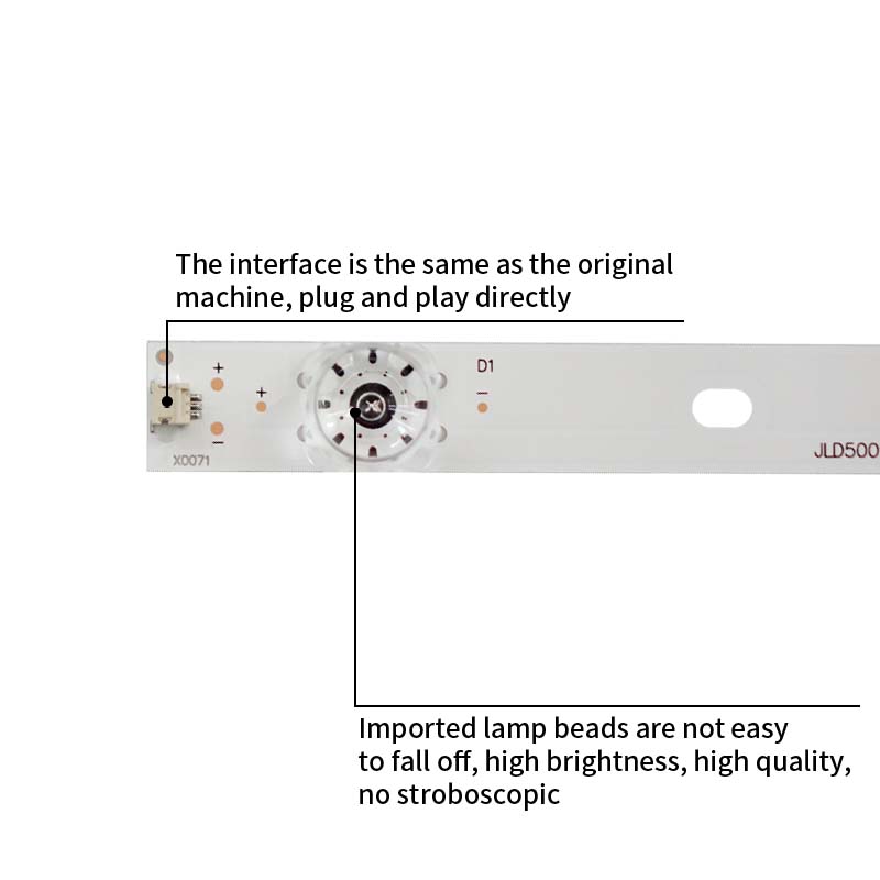 LED TV Backlight strips JL.D50091330-003ES-M for 50A6100 50H6 50R6E H50E3A H50A6140 LB50095 50R6040E