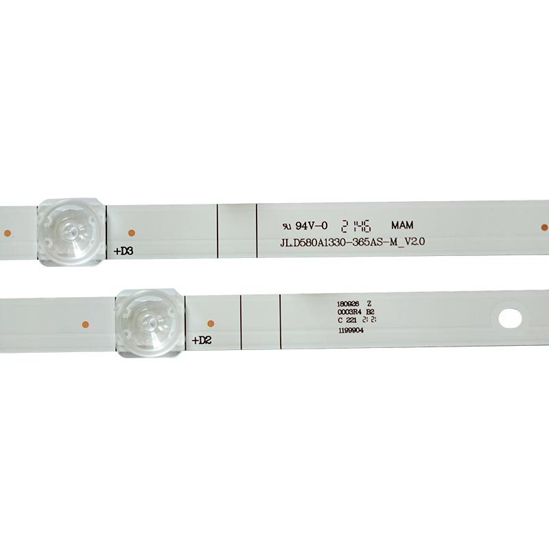 LED TV Backlight strips JL.D580A1330-365AS-M-V2.0 MAM for 58R6E 58H6550E 58H6570G