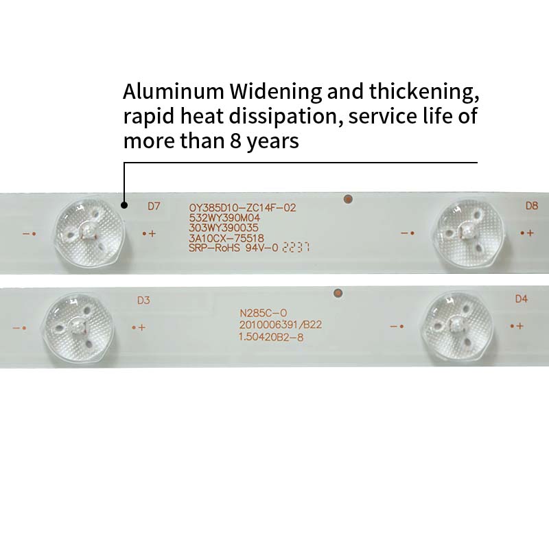 LED TV Backlight strips 0Y385D10-ZC14F-02 532WY390M04 303WY390035 for LE39D39