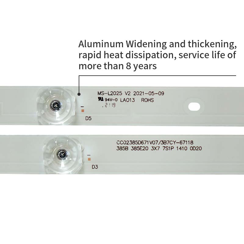 LED TV Backlight strips JL.D38571330-158AS-M CC02385D671V07 MS-L2025 V2 for 39CE2715