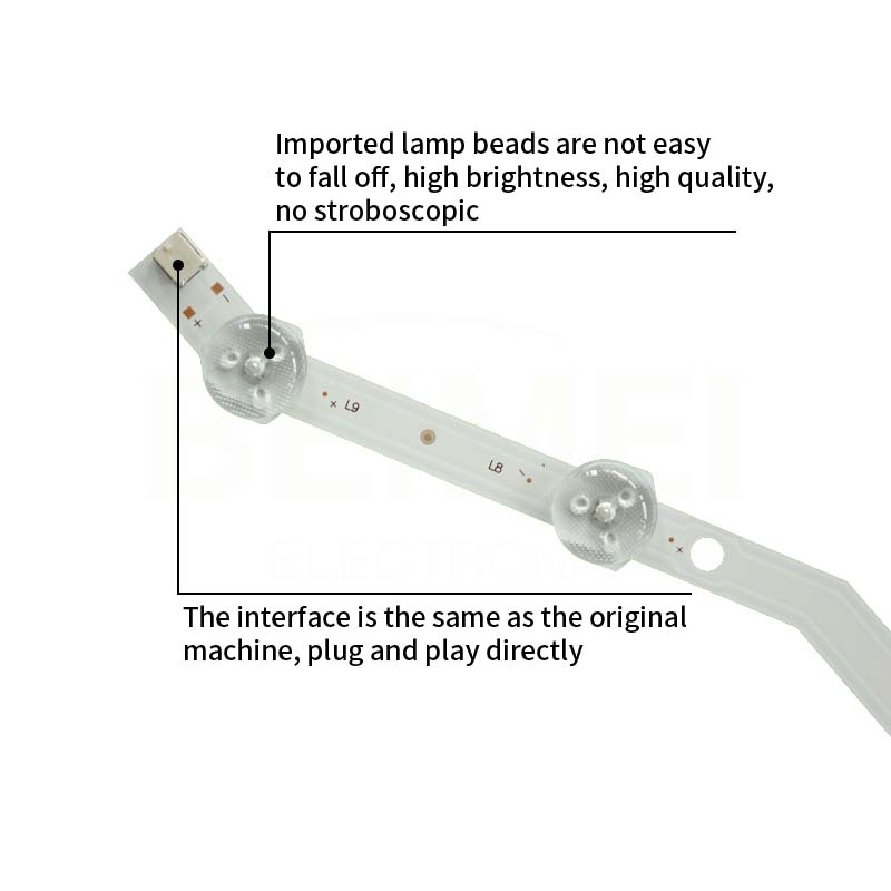 LED TV Backlight Strips LUMENS D3GE-320SM0-R2 2013SVS32_28N1_B2_09_REV1.8_140513 for UE32H5373AS