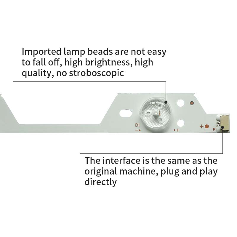 LED TV Backlight strips 40-LB4211-LBB2XG J2120902FB036CK KB6160A for L42F3310B