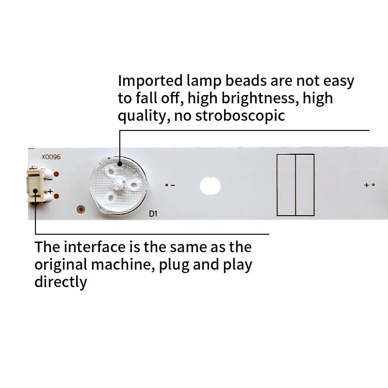 LED TV Backlight strips 5800-W42000-0P00 for 42X5 42E5ERSHR 42E360E 42E361W