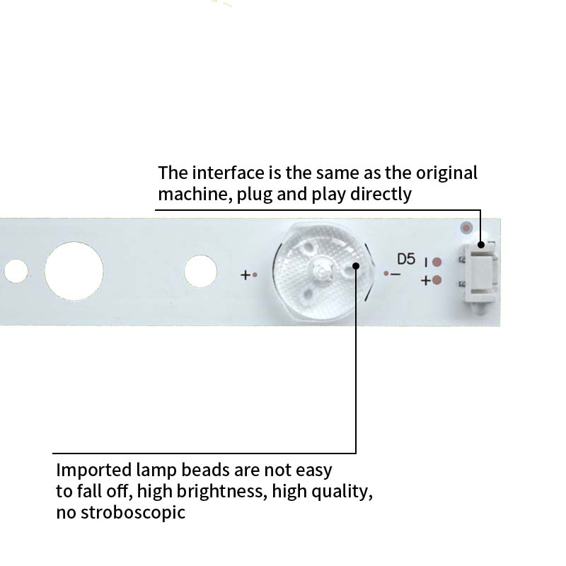 LED TV Backlight strips SW65D05-ZC22AG-05 303SW650038 CRH-A653030180577IREV1.0 I for 65M9 65G5