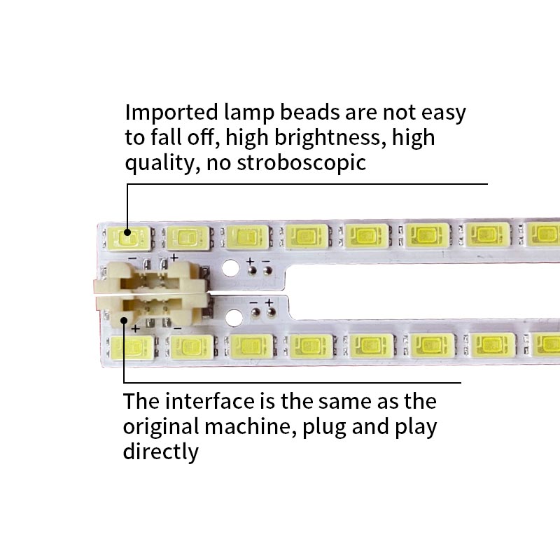 LED TV Backlight strips 2011SVS46_5K6K_H18_1CH_PV_LEFT72 for UE46D5500 UE46D5000