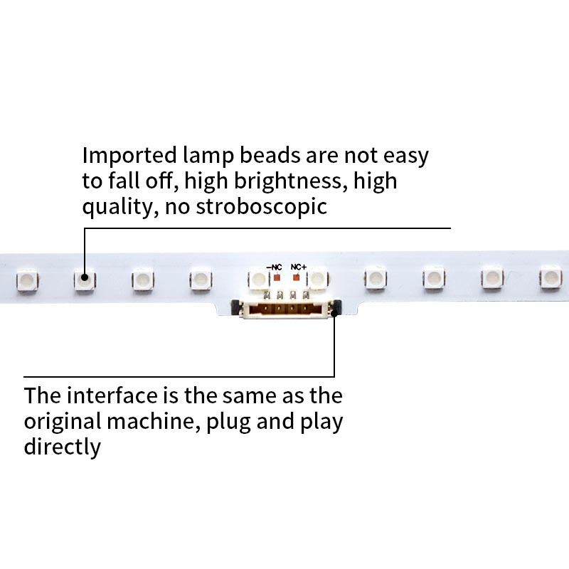 LED TV Backlight strips V9Q6-820SM0-R0(22.06.09) BN96-48256A for QN82Q60R QN82Q6 QA82Q60RAK QE82Q60RATXXH CY-RR082FGLV1H QN82Q60RAFXZA