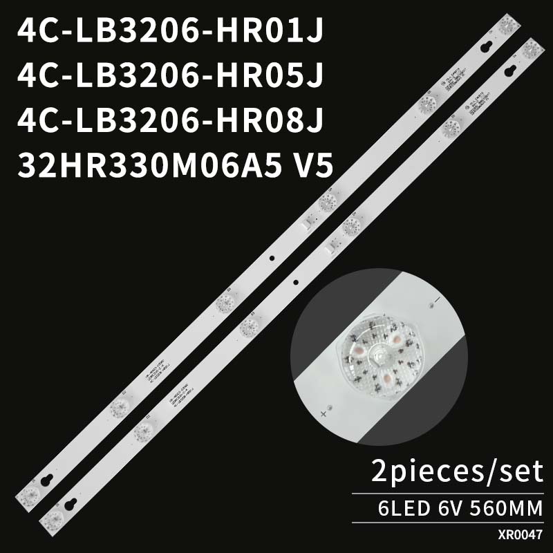 LED TV Backlight Strips 4C-LB3206-HR01J for L32P1A L32F1B D32A810 B32A739 L32F3301B