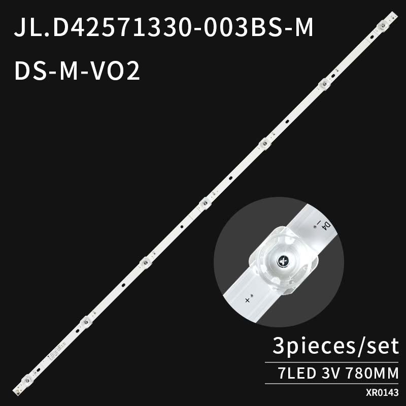 LED TV Backlight strips JL.D42571330-003BS-M DS-M-V02 for HZ43E30D HZ43H35A