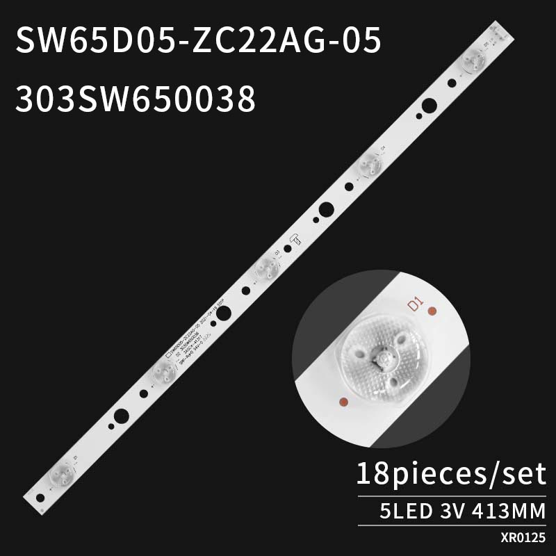 LED TV Backlight strips SW65D05-ZC22AG-05 303SW650038 CRH-A653030180577IREV1.0 I for 65M9 65G5