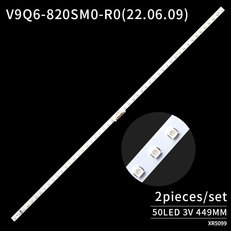 LED TV Backlight strips V9Q6-820SM0-R0(22.06.09) BN96-48256A for QN82Q60R QN82Q6 QA82Q60RAK QE82Q60RATXXH CY-RR082FGLV1H QN82Q60RAFXZA