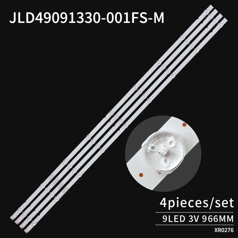 TV LED backlight strip JLD49091330-001FS-M for 49LJ550T-TA 49LJ5500 49UK6340 8pcs/set