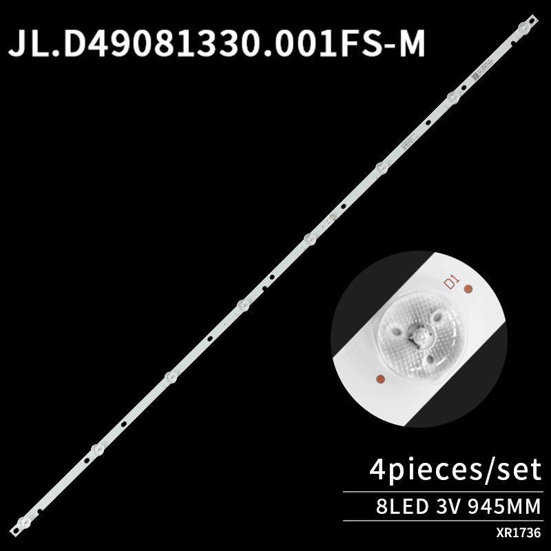 LED TV Backlight strips JL.D49081330.001FS-M RF-AZ490E30-0801S-10 A5 for 49M9 49U5A SDL490WY
