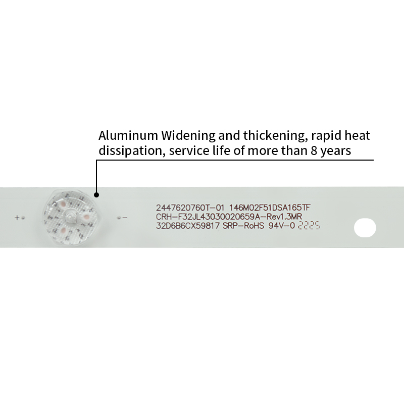 LED TV Backlight strips CRH-F32JL43030020659A-Rev1.3MR for 32PHF5021/T3 32HHF3221/T3 32PHF5011/T3