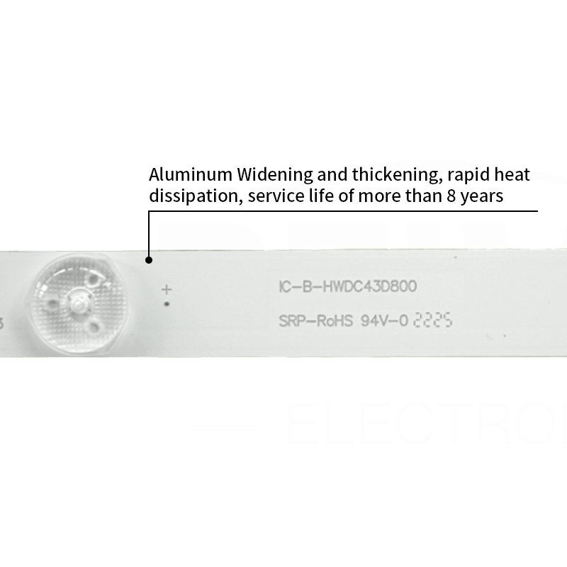 LED TV Backlight strips IC-B-HWDC43D800 CRH-BH433030030873L-Rev1.1 for L43M5-AZ