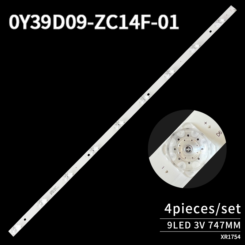 LED TV Backlight strips OY39D09-ZC14F-01 for LE39D52 LE39D10 532WY390M01 LS390TUIP00