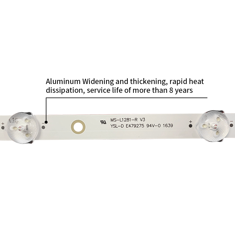 LED TV Backlight strips MS-L1281-L V3 YAL13-0093528D-00 MS 6928 A4 111-114 3.0-3.2 C 00863 for 40E3500 40X3 40E3000 40X5
