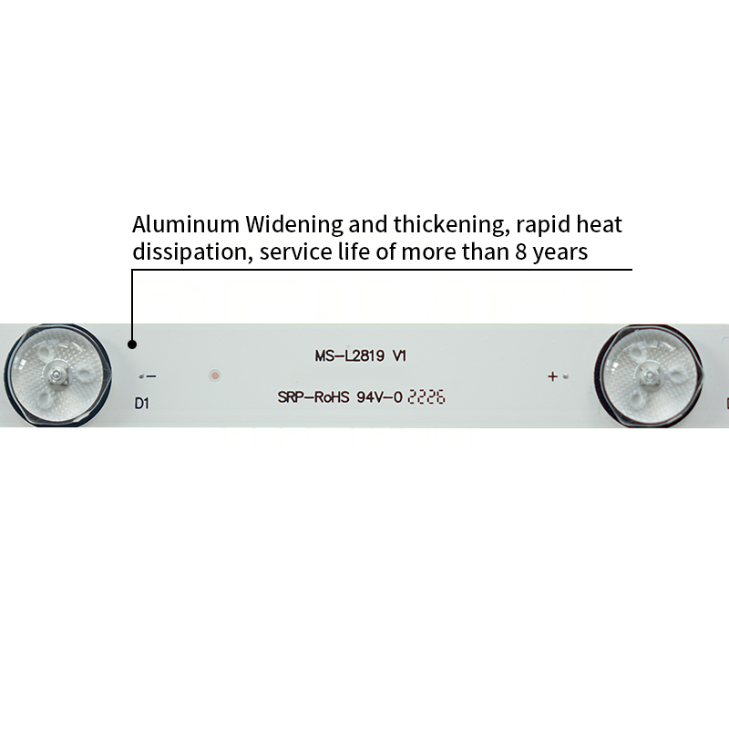LED TV Backlight strips MS-L2819 V1 for ST-6550US SMX6566USM CELED650219B6 LE-6519NUD 65SUA2505 65SUA2525