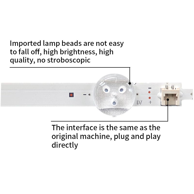 LED TV Backlight strips 2017ARC400_FCOM_07_REV1.1_170425_LM41-00452A for 40VLE6730BP 40VLX7730 BP 40GFB6725
