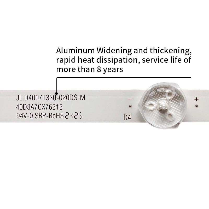 LED TV Backlight strips JL.D40071330-020DS-M JL.D40071330-202AS-M-V02 V01 for 41-FDSPS HKP40SM8 Q40FST1M TV-40FHD 40T20