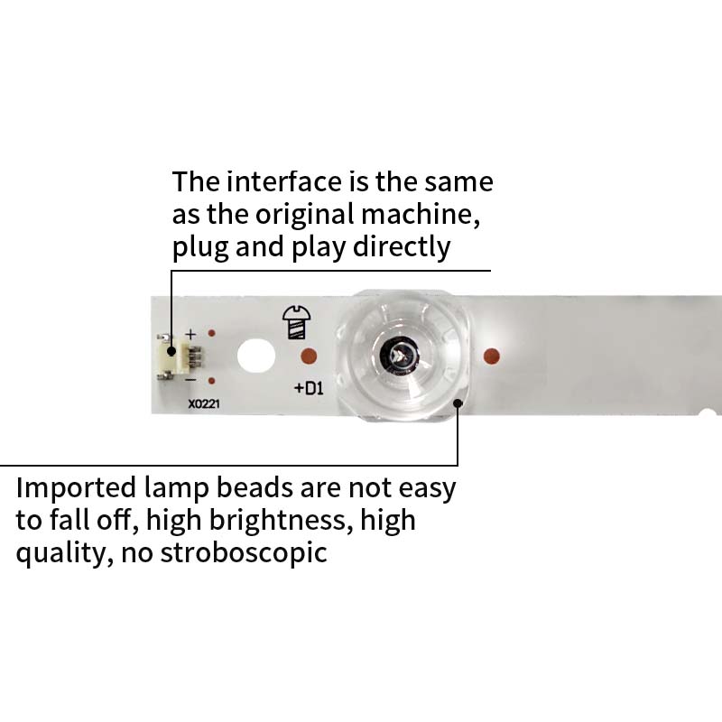 LED TV Backlight strips JL.D38571330-075BS-M-V01 for HZ39H30D HZ39E30D HZ39A36
