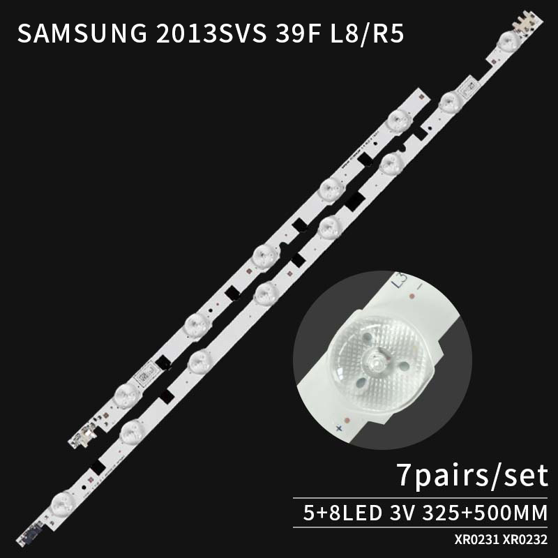 LED TV Backlight strips D2GE-390SCB-R3 2013SVS39F R5 REV1.9 130212 2121 for UE39F5000AK UA39F5008AR UA39F5088AR UE39F5020AK CY-HF390BGAV2H
