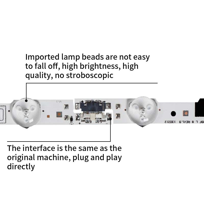 LED TV Backlight strips D2GE-390SCB-R3 2013SVS39F R5 REV1.9 130212 2121 for UE39F5000AK UA39F5008AR UA39F5088AR UE39F5020AK CY-HF390BGAV2H